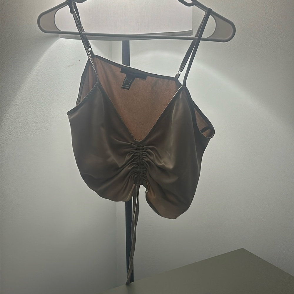 Forever 21 Tan Crop Top